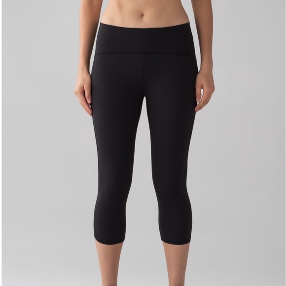 Lululemon Train Times Crop (17") - Black - Picture 5 of 7